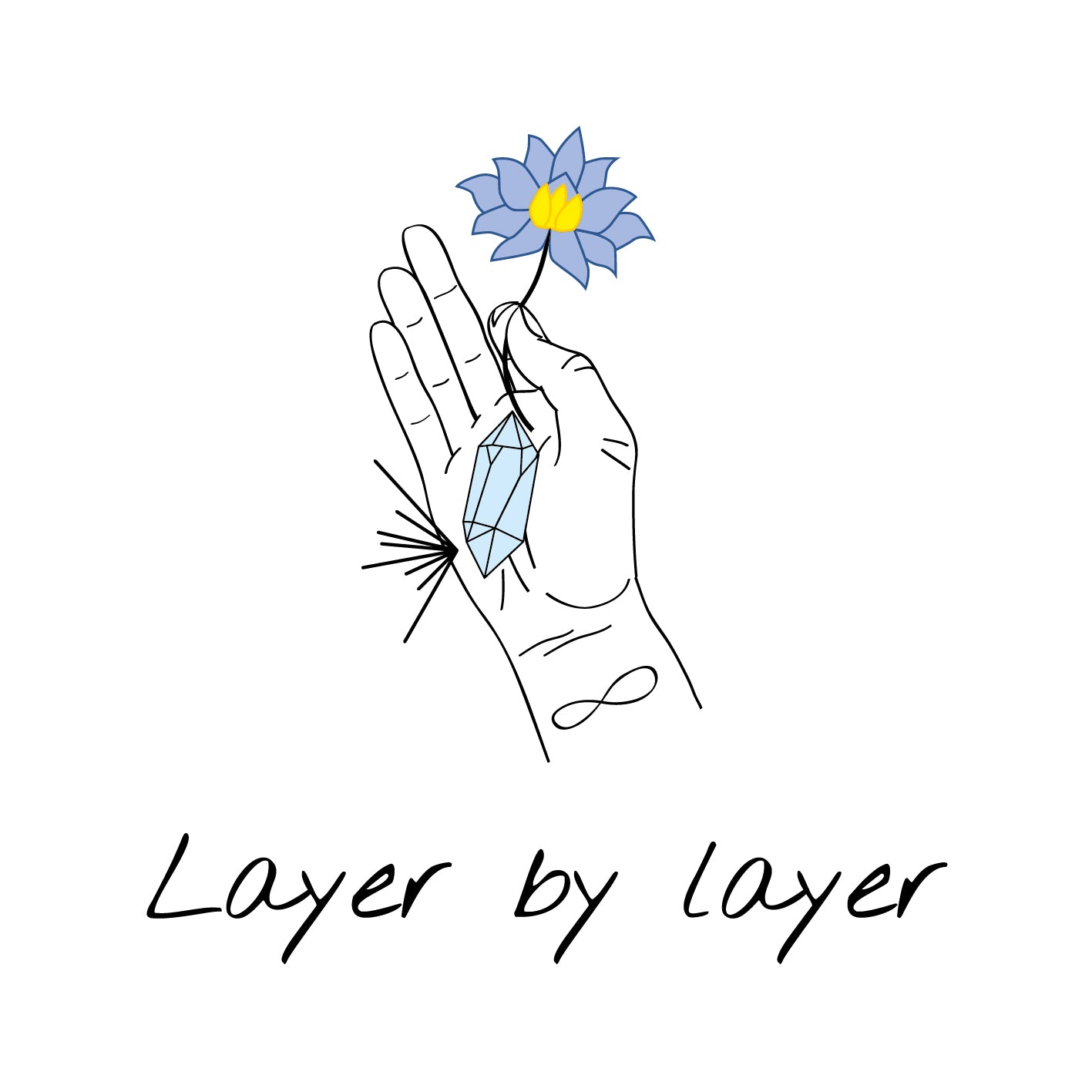 Logo Layer by Layer | Yoga, Reiki & Crystal Healing, Oahu, Hawaii